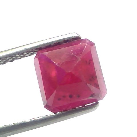 2.99 Ct Certified Unheated Untreated Natural New Burma Ruby