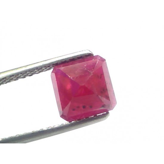 2.99 Ct Certified Unheated Untreated Natural New Burma Ruby