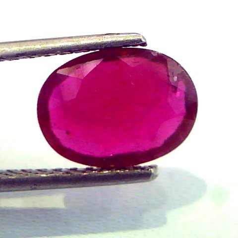 2.98 Ct Natural Ruby Gemstone for Sun Manek (Heated)