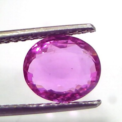 2.99 Ct GII Certified Unheated Untreated Natural Madagaskar Ruby AAA