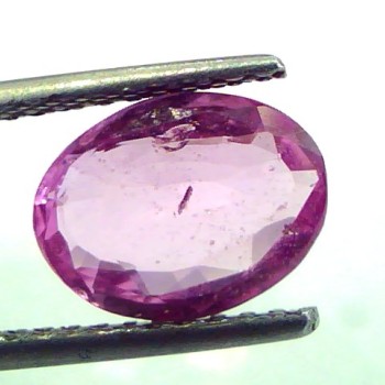 3.08 Ct Unheated Untreated Natural Madagaskar Pink Sapphire Gemstone
