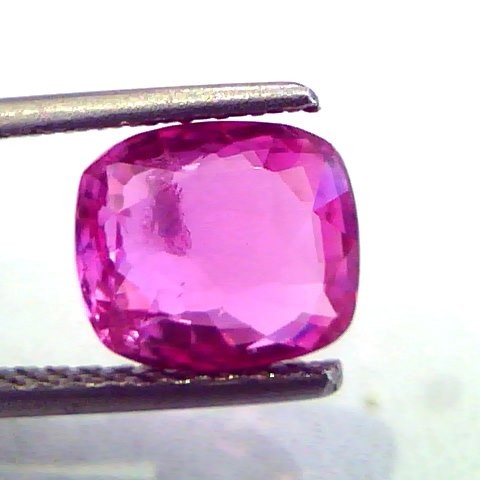 2.95 Ct Unheated Untreated Natural Madagaskar Pinkish Ruby **RARE**