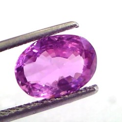 3.00 Ct Certified Unheated Untreated Natural Madagaskar Ruby