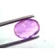 3.00 Ct Certified Unheated Untreated Natural Madagaskar Ruby