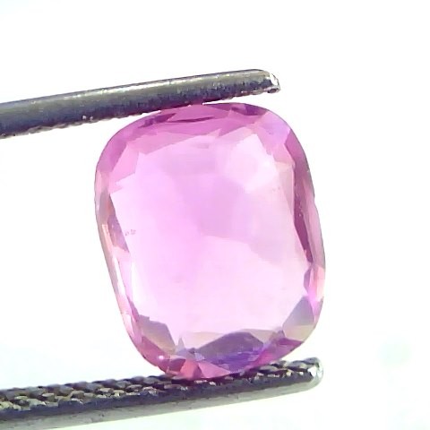3.01 Ct Unheated Untreated Natural Old Burma Ruby Gemstone *Rare*