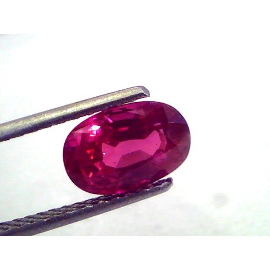 3.02 Ct Unheated Untreated Natural Mozambique Mines Ruby **Rare**