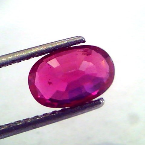3.02 Ct Unheated Untreated Natural Mozambique Mines Ruby **Rare**