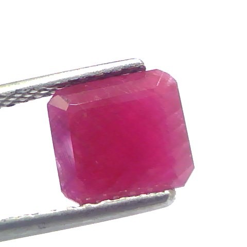 3.02 Ct Certified Unheated Untreated Natural New Burma Ruby