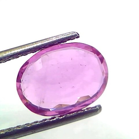 3.04 Ct GII Certified Unheated Untreted Natural Madagaskar Ruby AAA