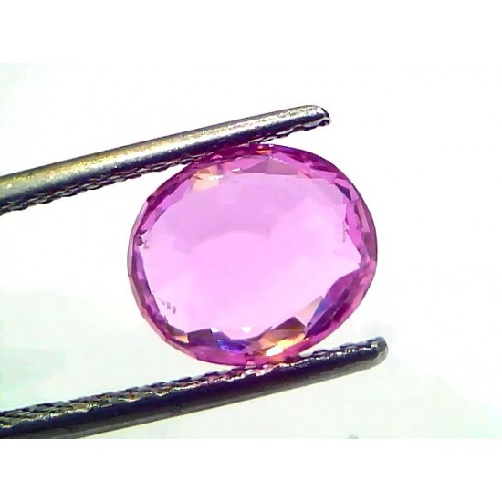 3.07 Ct GII Certified Unheated Untreted Natural Madagaskar Ruby Gems