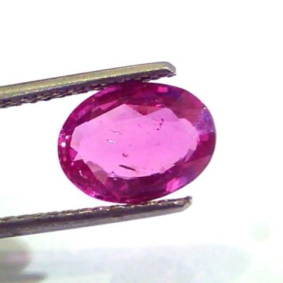 3.08 Ct Certified Unheated Untreated Natural Madagaskar Ruby