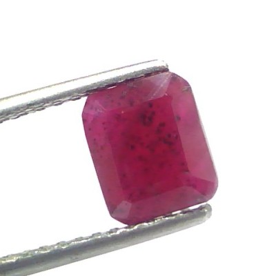 3.09 Ct Certified Unheated Untreated Natural New Burma Ruby