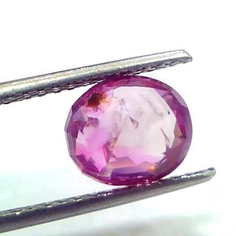 3.14 Ct GII Certified Unheated Untreated Natural Old Burma Ruby AAA