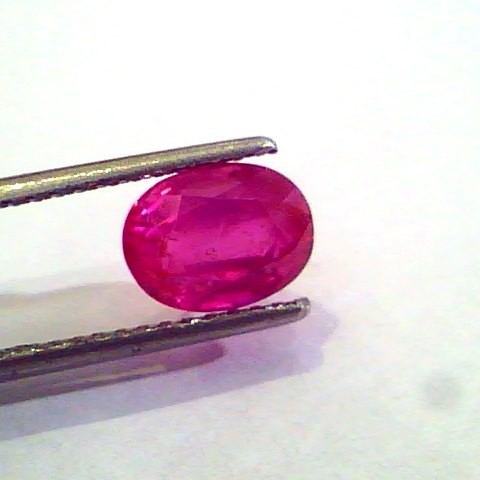 3.18 Ct Unheated Untreated Natural Old Burma Mines Ruby **Rare**