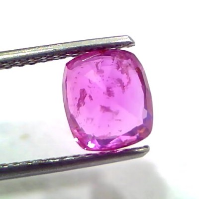 3.21 Ct GII Certified Unheated Untreated Natural Madagaskar Ruby AAAA