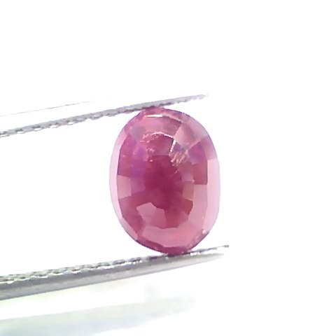 3.24 Ct Certified Unheated Untreated Natural New Burma Ruby