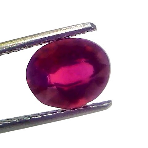 3.25 Ct Natural Ruby Gemstone Manik Gemstone for Sun (Heated) 3.25 Ct Natural Ruby Gemstone Manik Gemstone for Sun (Heated)