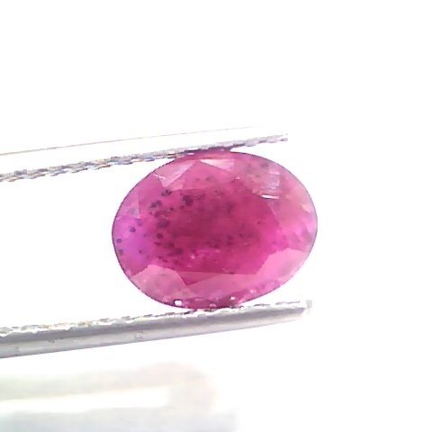 3.26 Ct Certified Unheated Untreated Natural New Burma Ruby