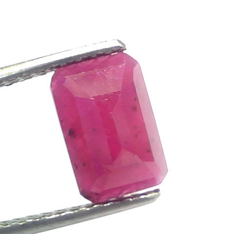 3.24 Ct Certified Unheated Untreated Natural New Burma Ruby