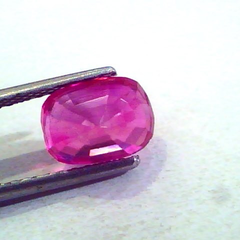3.25 Ct Unheated Untreated Natural Old Burma Mines Ruby **Rare**