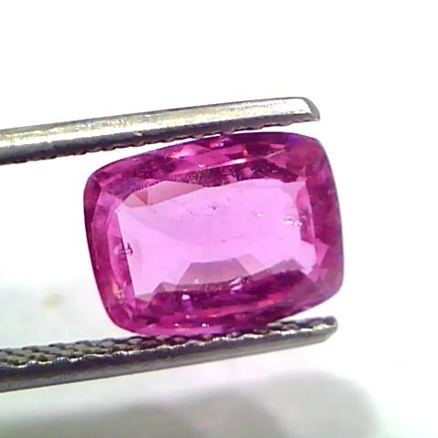 3.26 Ct GII Certified Unheated Untreated Natural Madagaskar Ruby AAAA