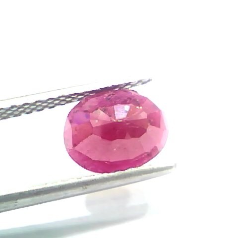 3.31 Ct Certified Unheated Untreated Natural New Burma Ruby