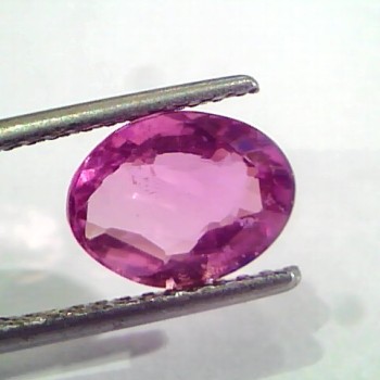 3.30 Ct GII Certified Unheated Untreated Natural Madagaskar Ruby