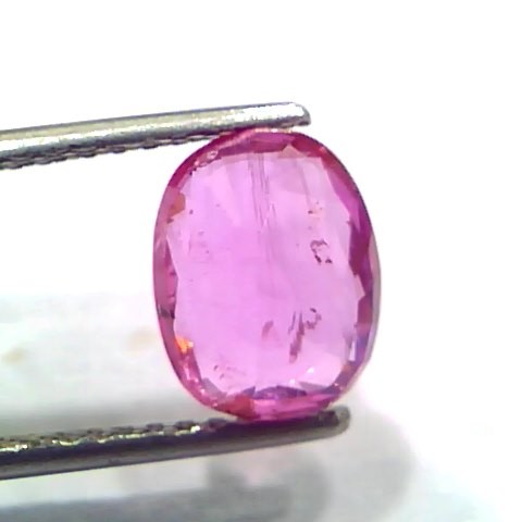 3.35 Ct GII Certified Unheated Untreated Natural Madagaskar Ruby AAAA