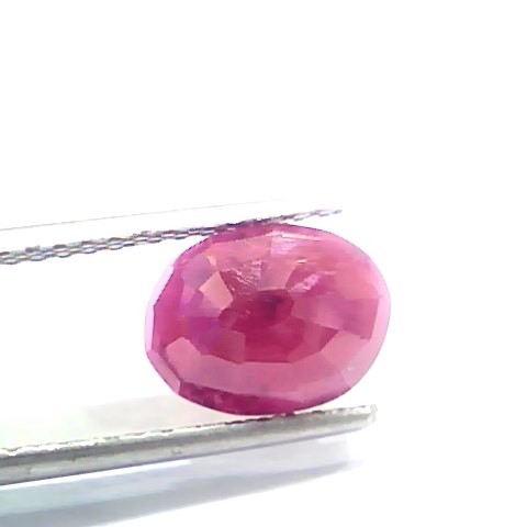 3.39 Ct Certified Unheated Untreated Natural New Burma Ruby