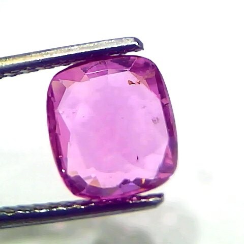 3.36 Ct Certified Unheated Untreted Natural Madagaskar Ruby Gems