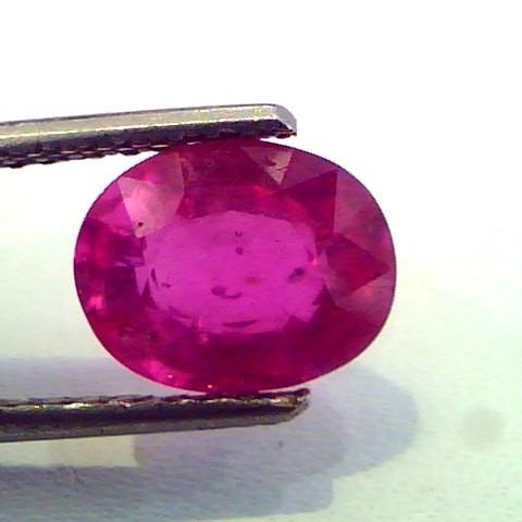 3.43 Ct Natural Ruby Gemstone for Sun Manek (Heated)