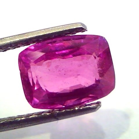 3.44 Ct IGI Certified Unheated Untreated Natural Madagaskar Ruby