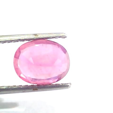 3.45 Ct Certified Unheated Untreated Natural Madagaskar Ruby AAA