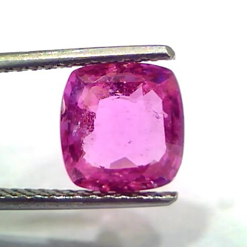 3.47 Ct GII Certified Unheated Untreated Natural Madagaskar Ruby AAAA