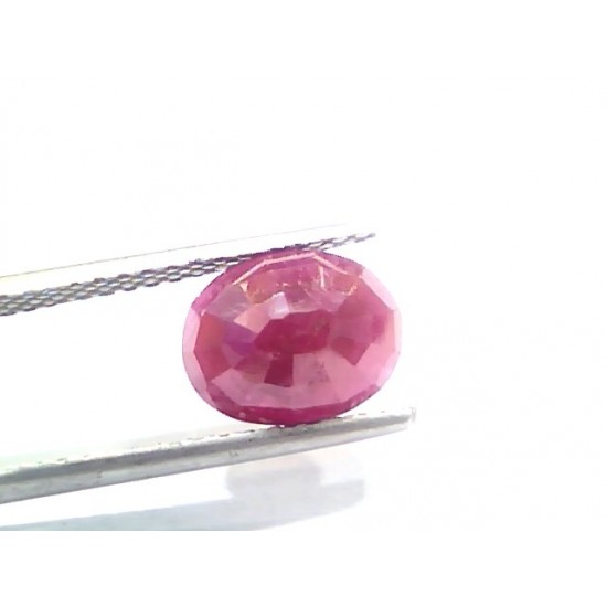 3.58 Ct Certified Unheated Untreated Natural New Burma Ruby