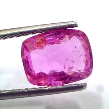 3.58 Ct GII Certified Unheated Untreated Natural Madagaskar Ruby AAAA