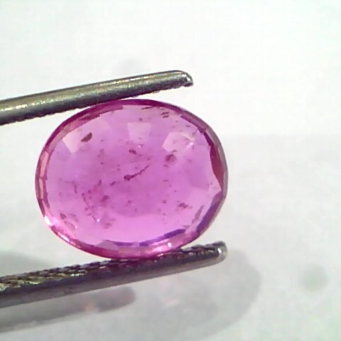 3.60 Ct GII Certified Unheated Untreated Natural Madagaskar Ruby