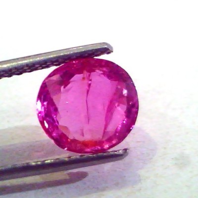 3.72 Ct Unheated Untreated Natural Old Burma Mines Ruby **Rare**