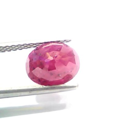 3.75 Ct Certified Unheated Untreated Natural New Burma Ruby