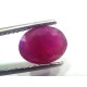 3.79 Ct Certified Unheated Untreated Natural New Burma Ruby Manik Stone