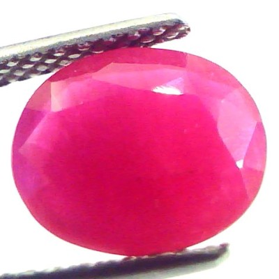 3.81 Ct Untreated Natural Old Burma Ruby Gemstone Manik