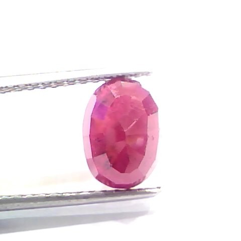 3.80 Ct Certified Unheated Untreated Natural New Burma Ruby