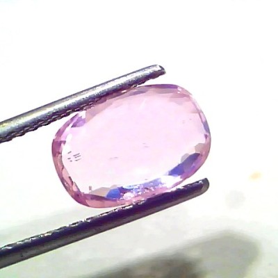 3.87 Ct Certified Unheated Untreated Natural Ceylon Pink Sapphire Gems