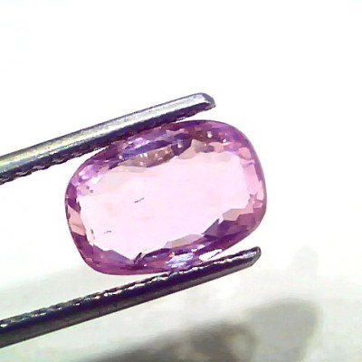 3.87 Ct Certified Unheated Untreated Natural Ceylon Pink Sapphire Gems