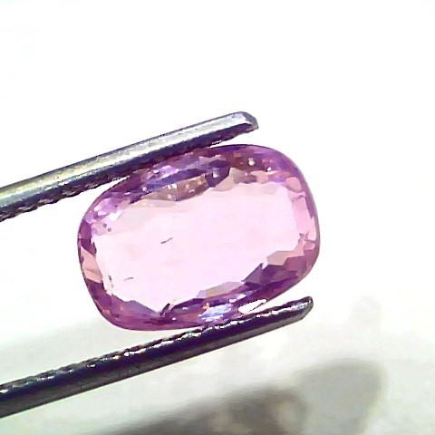 3.87 Ct Certified Unheated Untreated Natural Ceylon Pink Sapphire Gems