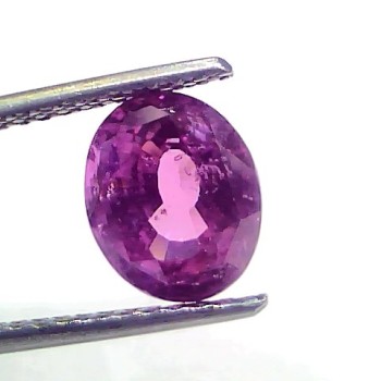 3.88 Ct GII Certified Unheated Untreated Natural Madagaskar Ruby AAAA