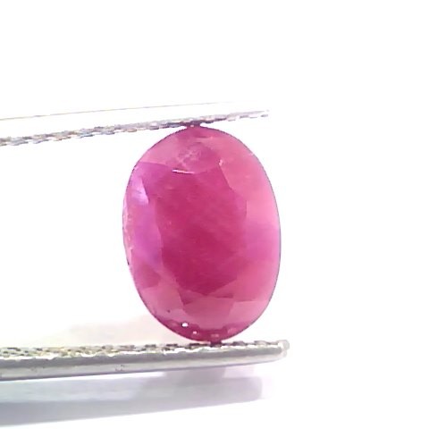 3.91 Ct Certified Unheated Untreated Natural New Burma Ruby