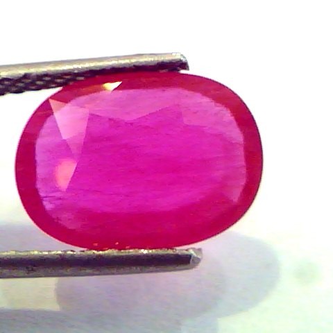 3.94 Ct Natural Ruby Gemstone for Sun Manek (Heated)