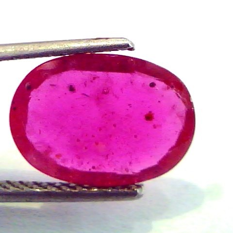 3.99 Ct Natural Ruby Gemstone for Sun Manek (Heated)