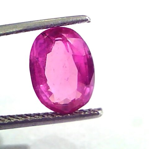 4.02 Ct Certified Unheated Untreated Natural Madagaskar Ruby AAAA